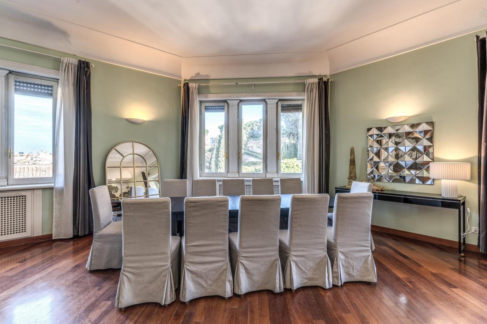 Downtown Srl - Imperial Panorama Penthouse Daire Roma Dış mekan fotoğraf