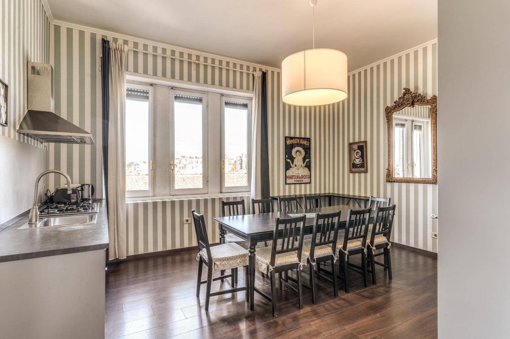 Downtown Srl - Imperial Panorama Penthouse Daire Roma Dış mekan fotoğraf