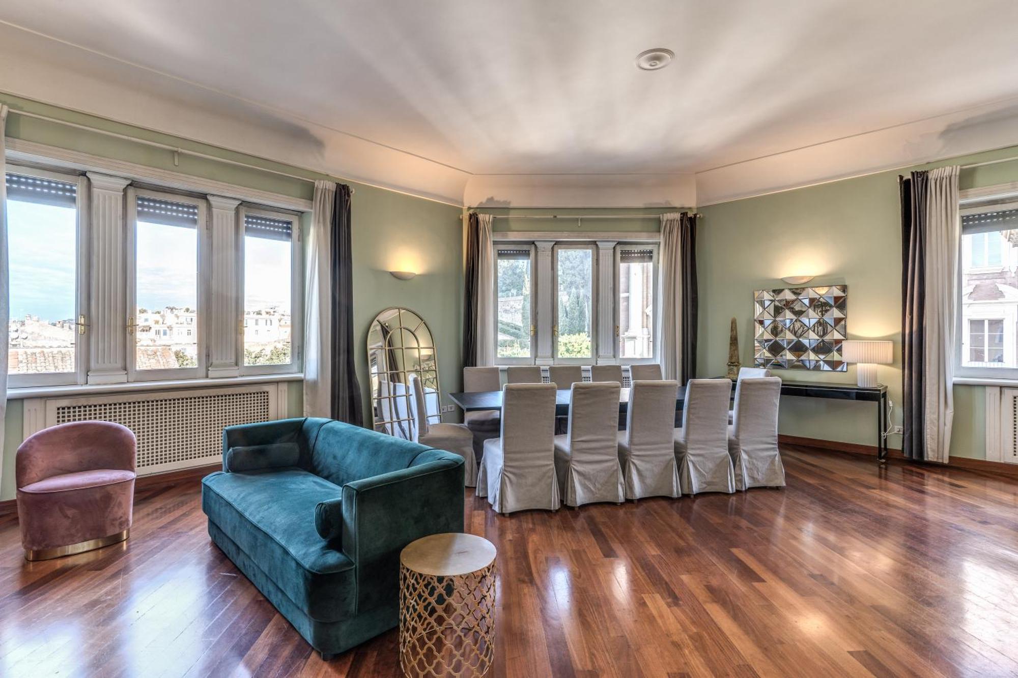 Downtown Srl - Imperial Panorama Penthouse Daire Roma Dış mekan fotoğraf